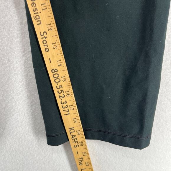 UNDER ARMOUR Pants Womens M AU Studio Compression Cropped Fitted Green NEW - Picture 11 of 13